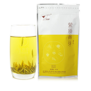 味独珍茶叶 2024年新茶蒙顶黄芽 明前春茶 蒙顶山茶 川茶黄茶 100克袋装 袋装100克