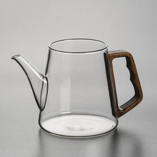 顶壶（deskpot）全玻璃升降内胆飘逸杯泡茶壶茶水分离功夫泡茶器办公室高档花茶壶 D21B升降泡茶壶烟灰頌2只杯 500ml