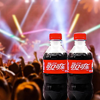 Coca-Cola 可口可乐 碳酸饮料雪碧芬达零度可乐300ml*6瓶无糖迷你瓶装