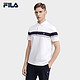 FILA 斐乐 男子短袖POLO衫简约翻领商务休闲T 175/96A/L