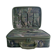 丛林狐 双层参谋作业箱政工指挥手拎箱公差包备政文件箱 双层夏季水墨纹 双层 水墨云纹夏