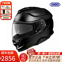 SHOEI GT-AIR 2二代头盔摩托车双镜片防雾全盔四季男女跑盔 亮黑 M