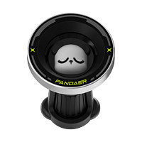魅族PANDAER City Pop 车载磁吸支架 原创设计涂装 撬不动的强力旋钮钩夹 强磁吸附环体  航空级铝合金