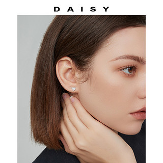 Daisy dream 999纯银天使与恶魔不对称耳钉女气质小众设计感高级耳环ins风耳饰