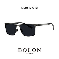 BOLON 暴龙 墨镜2024新款偏光钓鱼眼镜方框太阳镜开车驾驶男BL8117