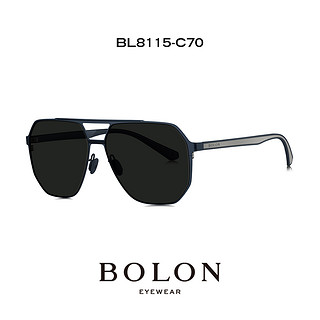 BOLON 暴龙 墨镜24新款太阳镜飞行员镜框偏光开车驾驶眼镜男BL8115