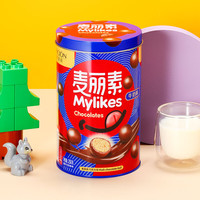 歌斐颂麦丽素纯可可脂夹心牛奶巧克力休闲零食糖果250g