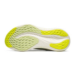 亚瑟士ASICS跑步鞋女鞋舒适耐磨运动鞋透气回弹缓震跑鞋 GEL-NIMBUS 26 灰绿色/黄色 38