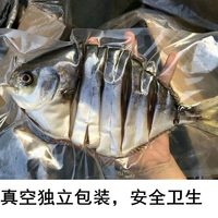 印禾年广东特产金鲳鱼干 阳江海鲜干货深海鲳鱼自晒咸鱼淡晒昌鱼干 1条装【4两/条】共约200g