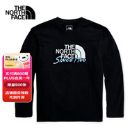 北面(The North Face)卫衣男(TNF)户外运动长袖宽松休闲圆领上衣 88FZ JK3 L
