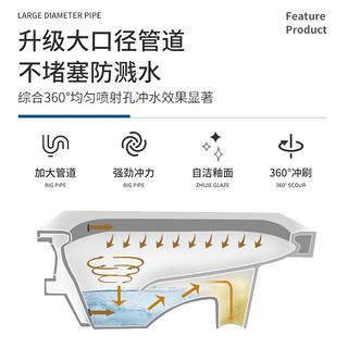 （MANKEIPOLO）超薄型蹲便器冲水箱整套装带存水弯18CM无弯13CM蹲坑式便池蹲厕矮款大便器 超薄蹲便MK-517带弯前排+029钢塑水箱套装