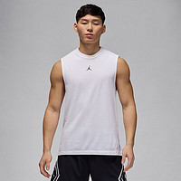 耐克NIKE运动背心男子乔丹速干JORDAN SPORT无袖FN5857-100白XL FN5857-100白-黑