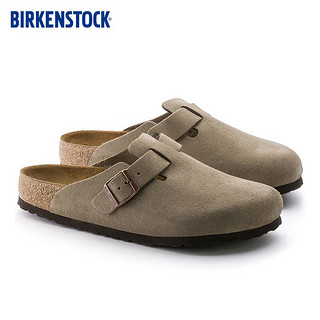 BIRKENSTOCK勃肯软木包头拖鞋外穿拖鞋Boston系列 灰色窄版560773 44