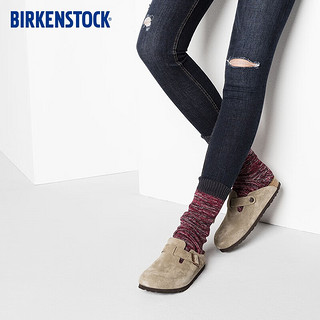 BIRKENSTOCK勃肯软木包头拖鞋外穿拖鞋Boston系列 灰色常规版0560771 35