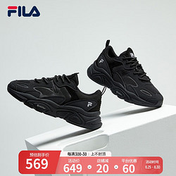 FILA 斐乐 HERITAGE RUNNING系列 女子跑鞋 F12W141116F-BK