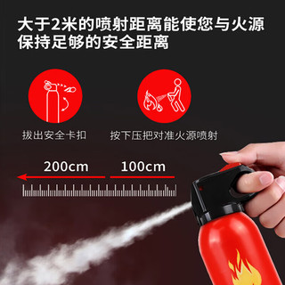 京玺 ETERNITYSAFE 灭火器家用车载国家消防3C认证21B级别干粉新能源车摩托车新国标