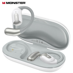 MONSTER 魔声 Open Ear AC317 蓝牙无线耳机 不入耳挂耳式耳机 白色