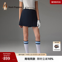 Hush Puppies【商场同款】暇步士女装夏季时尚清爽半裙 墨蓝色 M