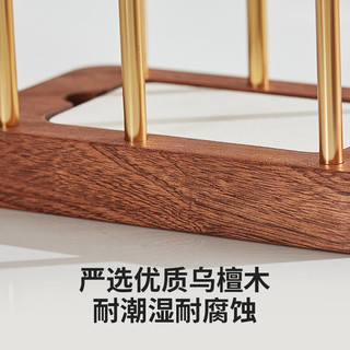 初心厨房置物架砧板收纳菜板架多功能台面收纳架 菜板收纳架