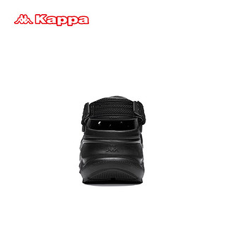 卡帕（Kappa）卡帕（Kappa）女鞋洞洞鞋凉鞋休闲时尚拖鞋 黑色 35