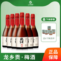 龙乡贡非遗梅子酒14度720ml酿酒大师口感酸甜清爽微醺适可