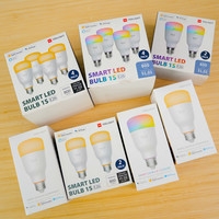 易来Yeelight智能1S灯泡彩光米家app小爱苹果homekit彩色wifi控制