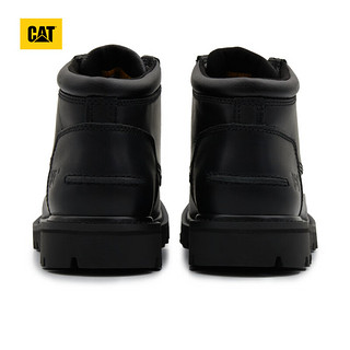 CAT卡特工装靴马丁靴男靴DOUBLEDAY升级鞋子男士防水大黄靴 黑色 42