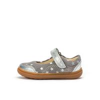 女小童魔术贴轻便舒适公主鞋娃娃鞋 闪亮之星