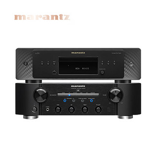 马兰士（MARANTZ）PM8006+CD60黑色套装 HiFi合并式立体声功放CD播放机高保真立体声发烧级音响