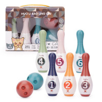 麋鹿星球 儿童保龄球 6瓶+2球(彩盒)
