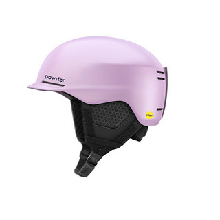 POWSTER滑雪头盔MIPS防撞专业单双板碳纤维雪地盔亚洲版型护具装备 罗兰紫 (MIPs) XL