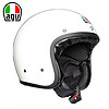 AGV X70摩托车复古头盔机车骑行半盔4/3半覆式太子头盔春夏个性