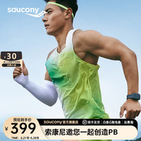 Saucony索康尼跑步背心男专业竞速马拉松吸湿排汗轻薄夏季跑步运动衫上衣