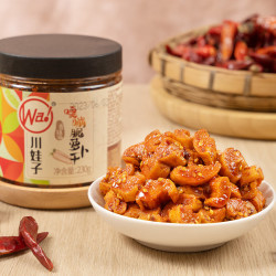 川娃子 麻辣香脆萝卜咸菜下饭菜 拌饭拌面泡咸菜酱 嘎嘣脆萝卜干230g