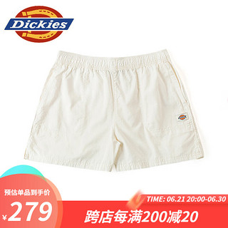 dickies短裤 百搭年纯棉舒适女士短裤 简约百搭 DK013003 云白色 XL