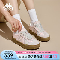 KAPPA卡帕女鞋厚底德训鞋女夏季板鞋女款2024新款小白鞋百搭小众鞋子女