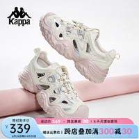KAPPA卡帕女鞋户外运动凉鞋女2024夏季新款透气运动鞋女丑萌登山鞋子女