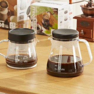 NITORI 宜得利 家居咖啡滤杯套装带刻度手冲家用大容量分享壶咖啡壶