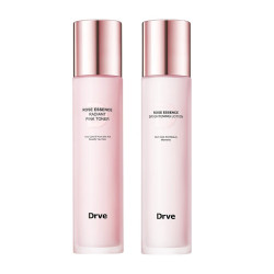 DRVE 玫瑰精华水乳组合 粉水120ml+精华乳120ml