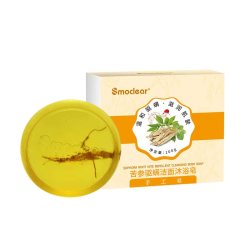 Marseiliais SMOCLEAR除螨皂洗脸洗澡手工香皂去螨虫沐浴清洁苦参蚕丝蛋白皂