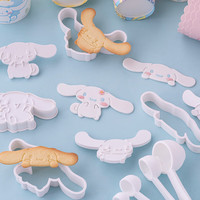 学厨 玉桂狗曲奇饼干压模可爱卡通婴幼儿宝宝辅食模具烘焙工具CL5013