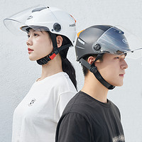 88VIP：YEMA 野马 3C认证头盔电动摩托车半盔男女夏季防晒骑行夏天电瓶车安全帽