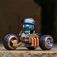 MY OWN CULTURE 模言工社 Mr Bone骨头先生JUNIOR FIRST DAY系列JR盲盒载具 战地摩托B