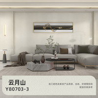 三棵树 SKSHU 漆三棵树 SKSHU 水墨清影蛋壳光艺术漆 光影轻柔触感防霉抗菌抗甲醛艺术漆 云月山 15L