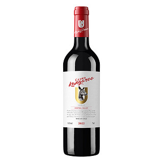 皇冠袋鼠 智利进口红酒西拉设拉子干红葡萄酒750ml单瓶装红酒单支