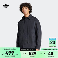 adidas简约宽松舒适运动夹克外套装阿迪达斯官方三叶草 L