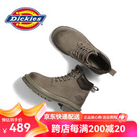 Dickies马丁靴男大黄靴小短靴秋冬季冬天潮流时尚百搭男靴 浅咖 37 (女)