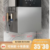 多朋燃气热水遮挡罩免打孔洞洞板置物架厨房用具挂钩遮丑管道装饰用品 【无洞磁吸】35宽30高