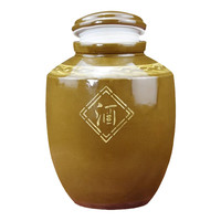 益美得 CC696 酒坛土陶密封窖藏泡酒罐酒缸泡酒容器 20斤加厚密封盖 20斤酒坛加厚密封盖