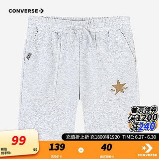 Converse匡威儿童装男女童2024夏季中大童运动休闲短裤子CNVN-FS-F751 桦树纹 110/53